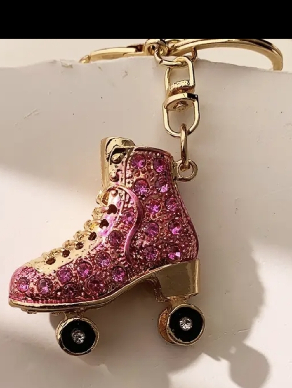 Roller Skate Bag Charm/ Keychain NEW
